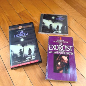 The Exorcist Bundle, CD, VHS, Book