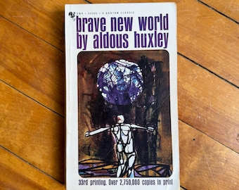 Brave New World d'Aldous Huxley, livre de poche