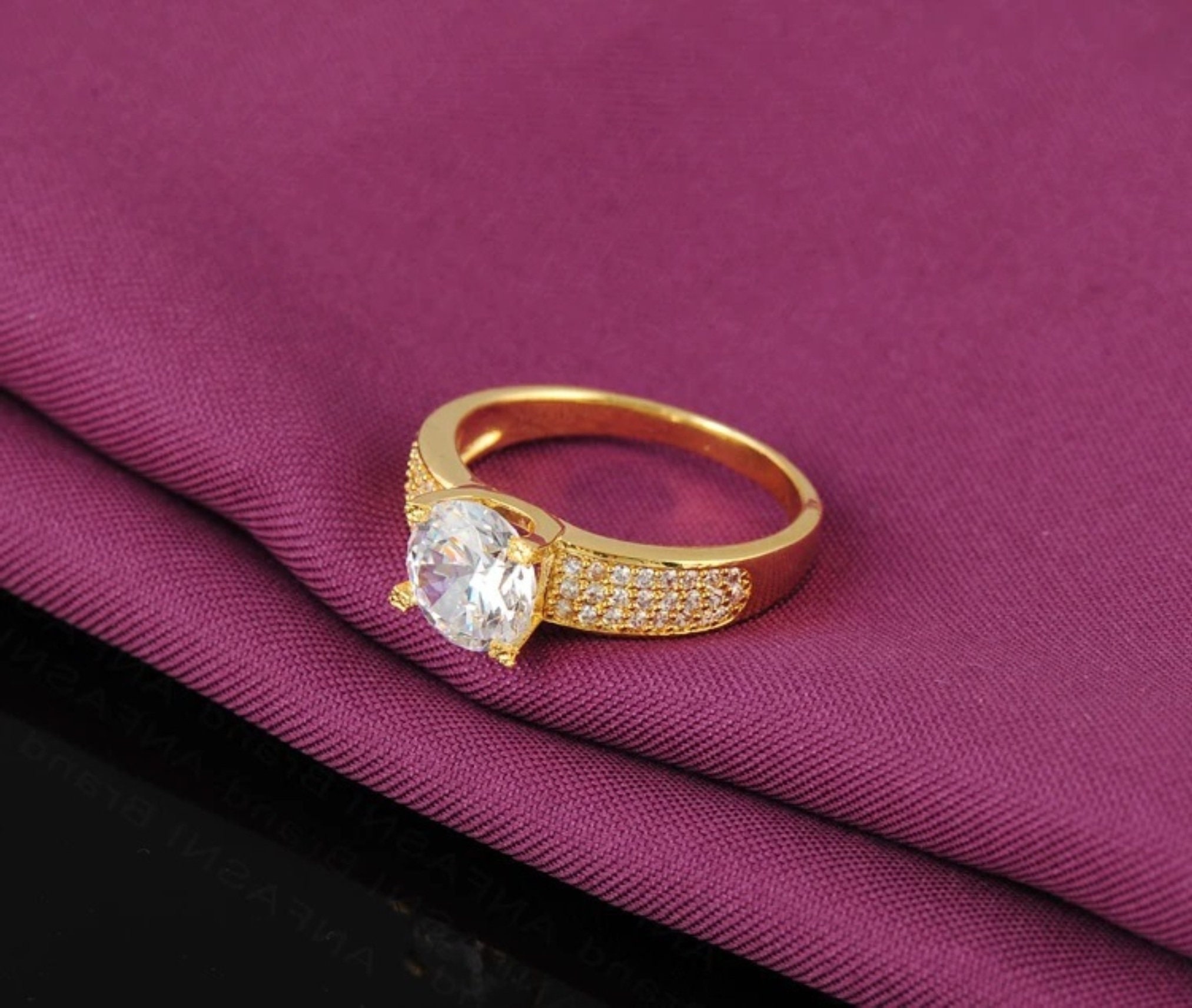 Engagement Rings For Women Aesthetic Statement Rings | Etsy