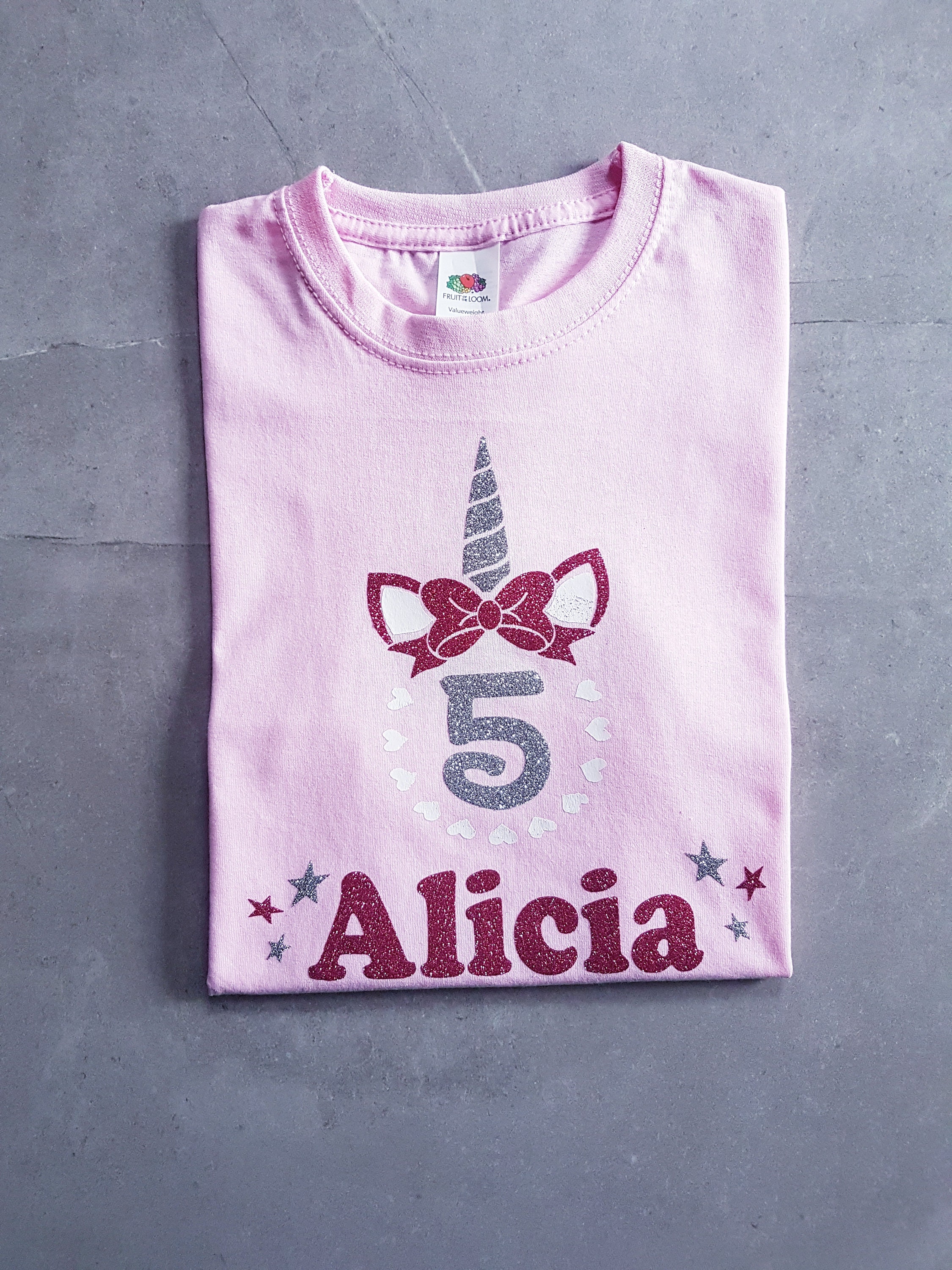 Personalisiertes T-Shirt Für Kinder – Mit Eigenem Text/Logo, 100% Baumwolle