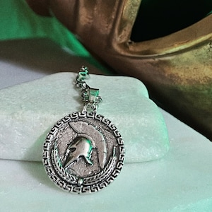 Spartan Helmet / Silver 925 / Handmade by Meanderart / Ancient Greek Jewellery