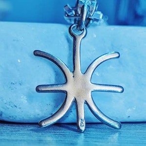 Delphic Epsilon Silver 925 Pendant. Ancient Greek Symbol. Handmade by MeanderArt.