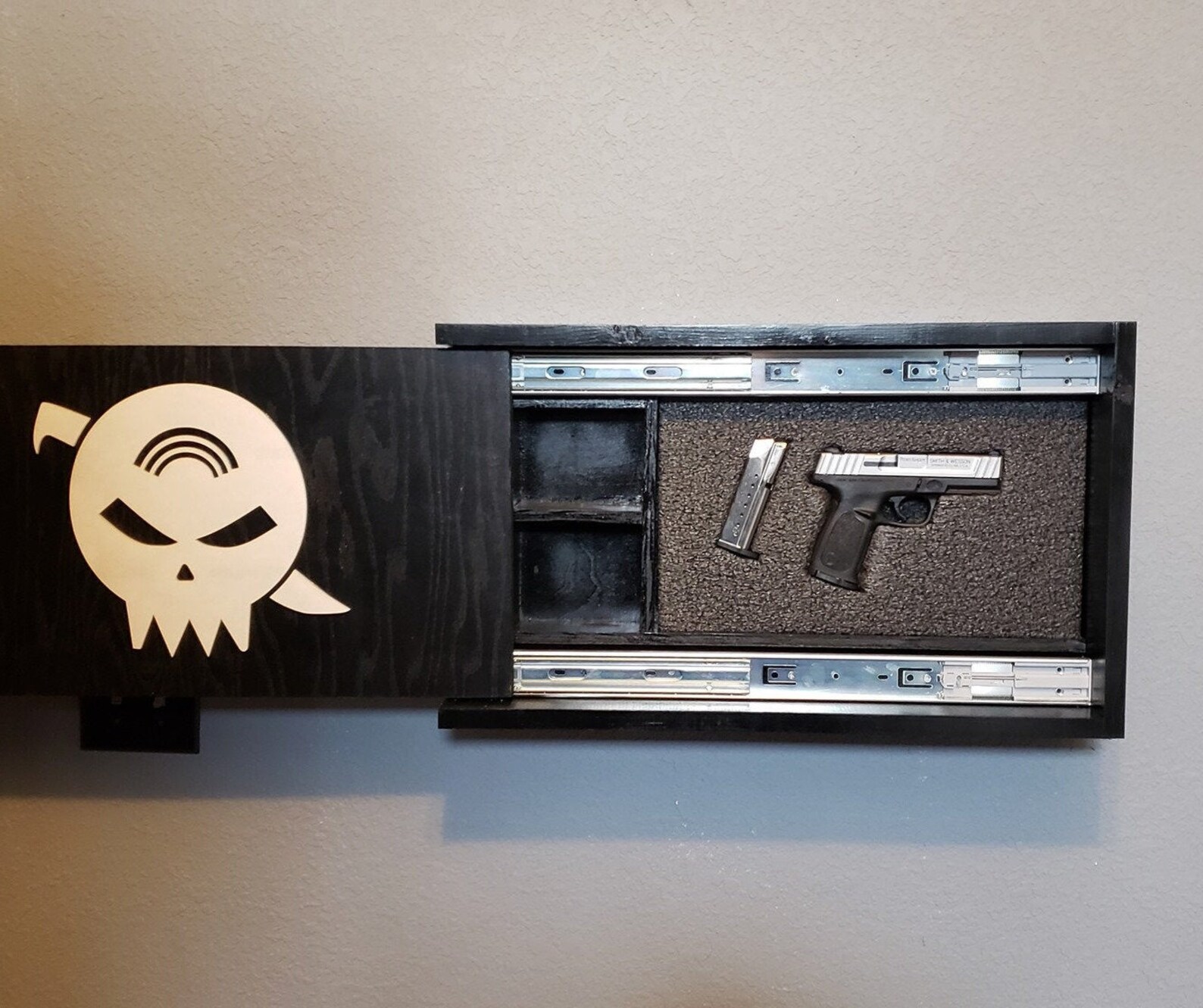 Concealed Gun Case Sliding Lid Etsy