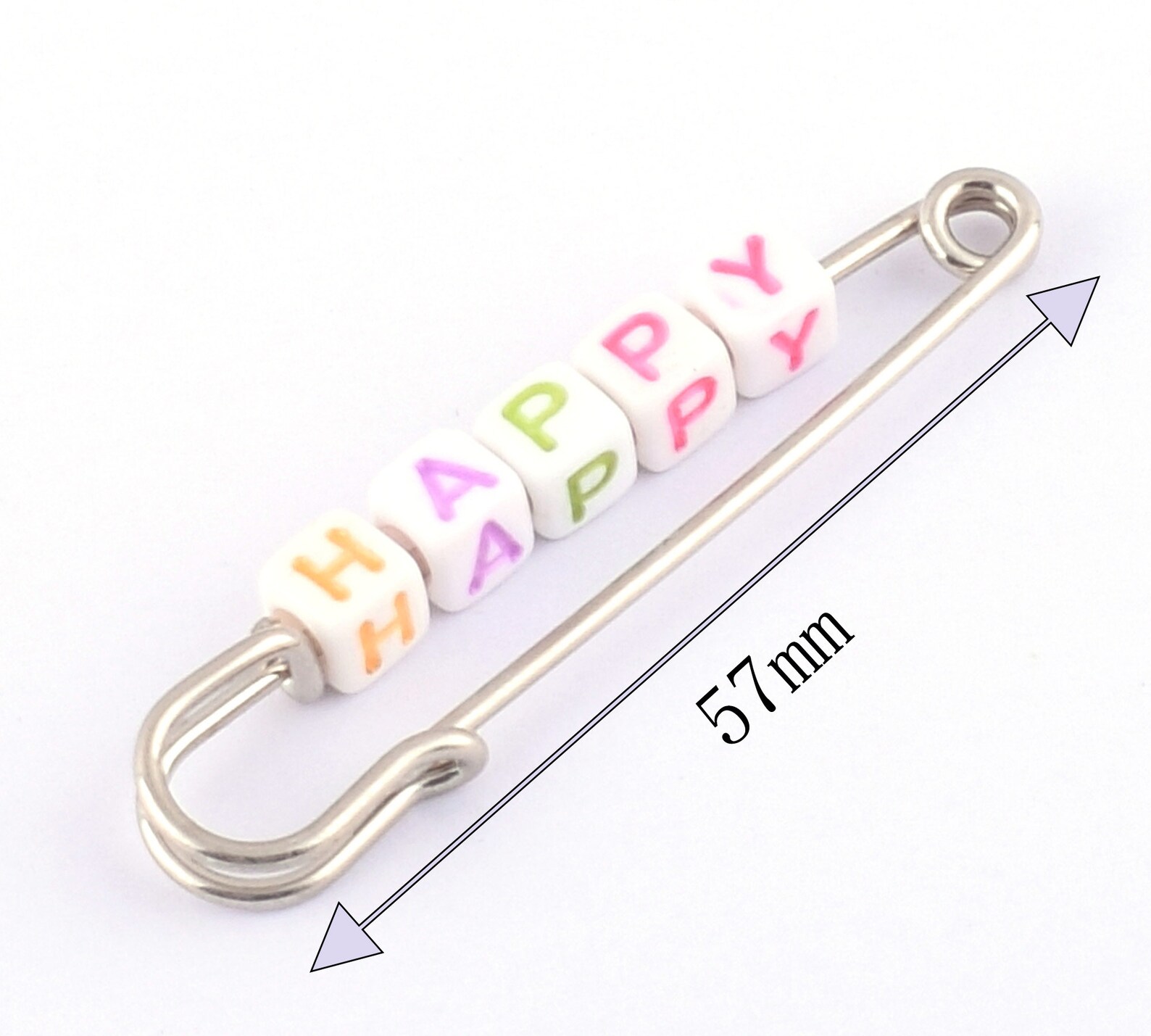 Letter Safety Pins Large Safety Pins Kilt Hat Bag Safety Etsy UK