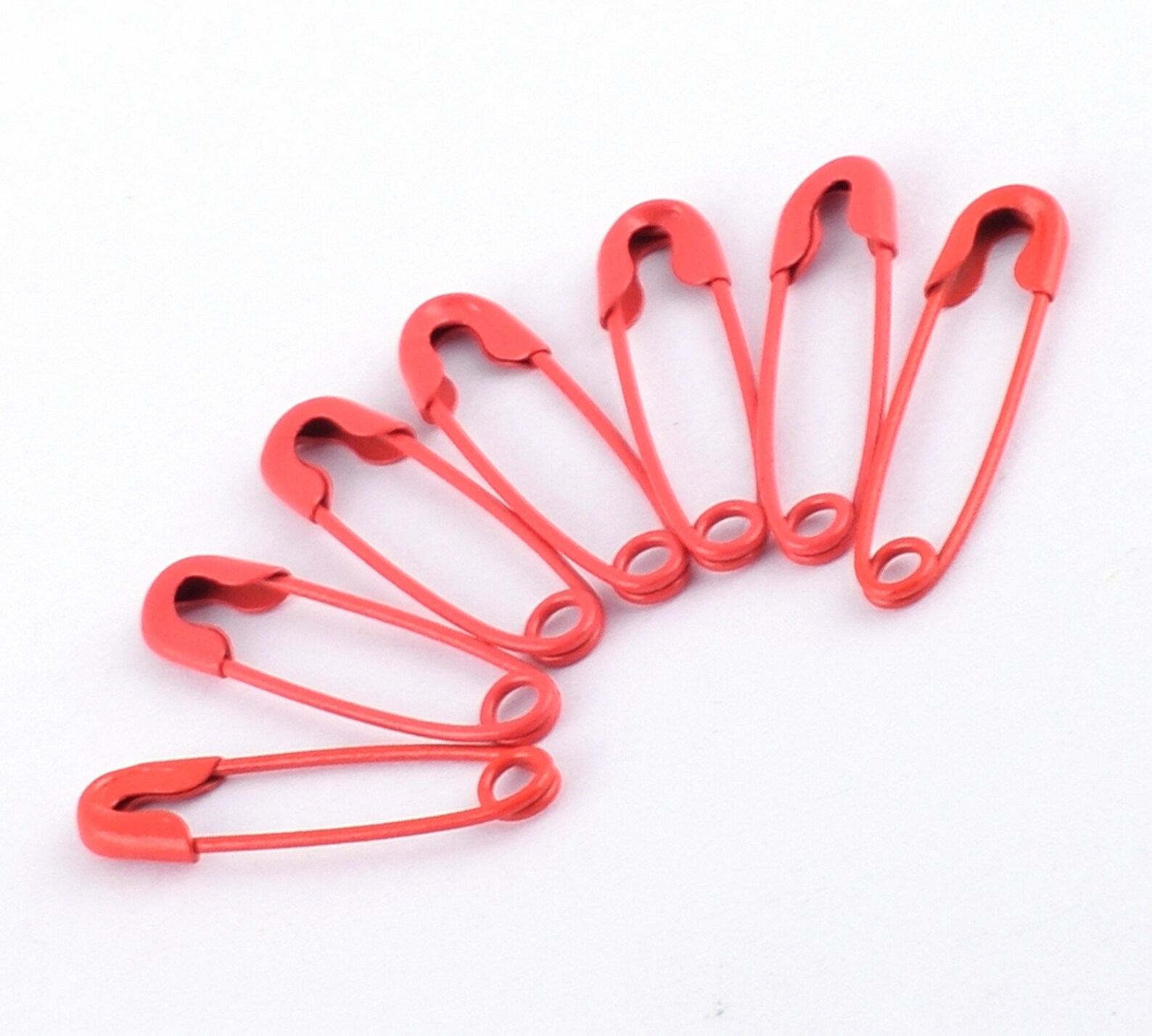 100pcs Red Mini Safety pins Metal pins Marker Tag Apparel Etsy France