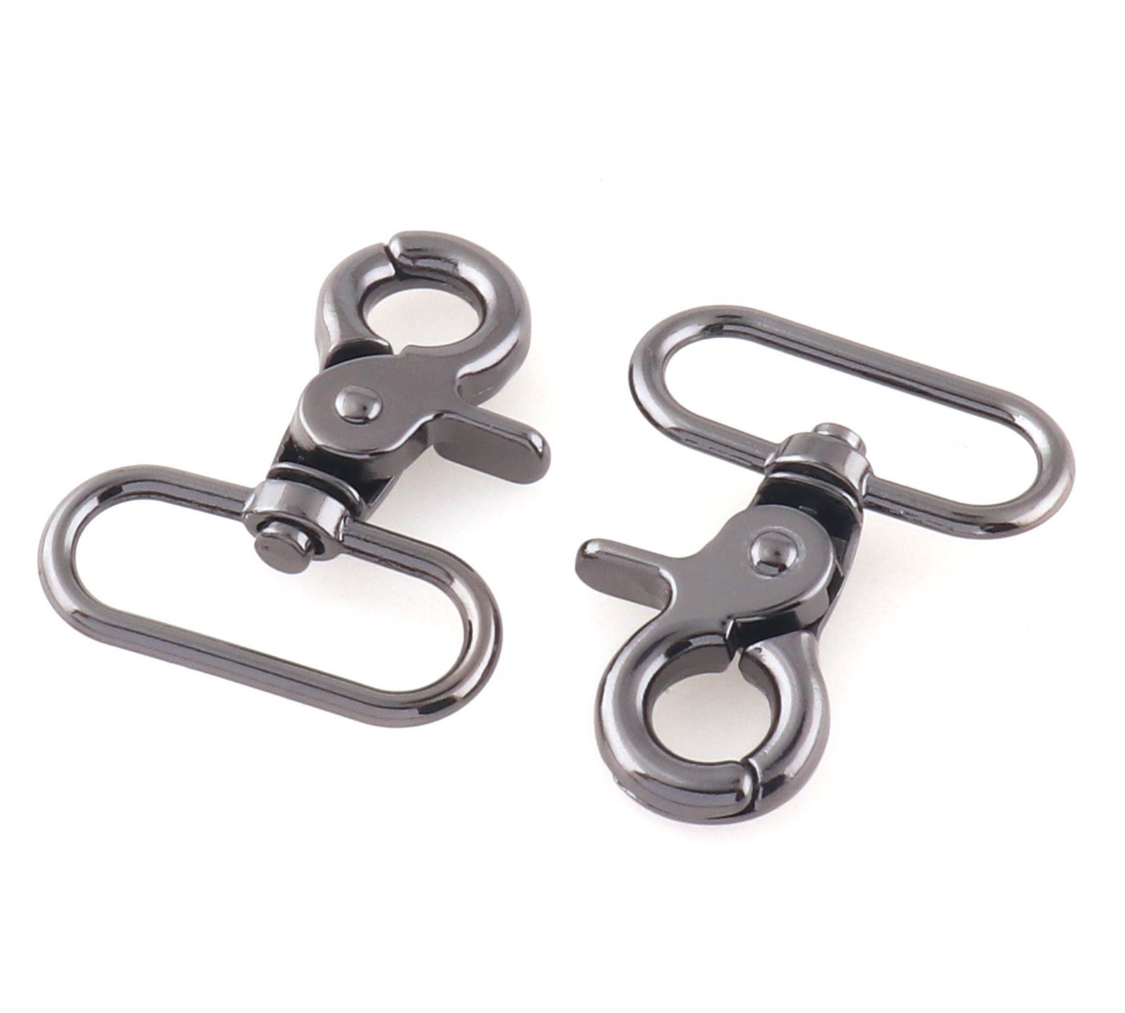 Swivel Clasp Claw Lobster Clasp With D Ring Rectangle Rings Etsy