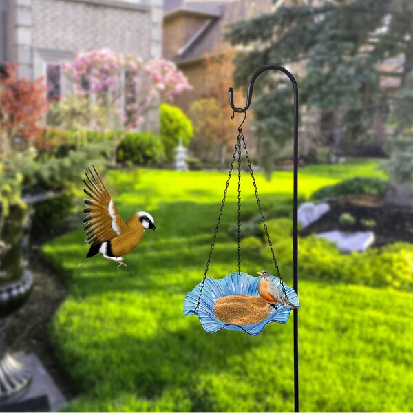 Glass Bird Baths Etsy