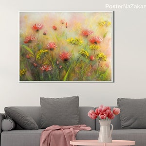 Nature Felted Art Wall art, Handmade wool art, Original felted painting, Painting for gift Needle Felted Art,Botanical Art,Garden Felt Decor