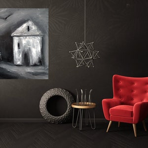 Magic, Halloween, Original oil painting, oil painting,impressionism