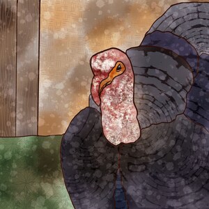 Onyx the Turkey Poster