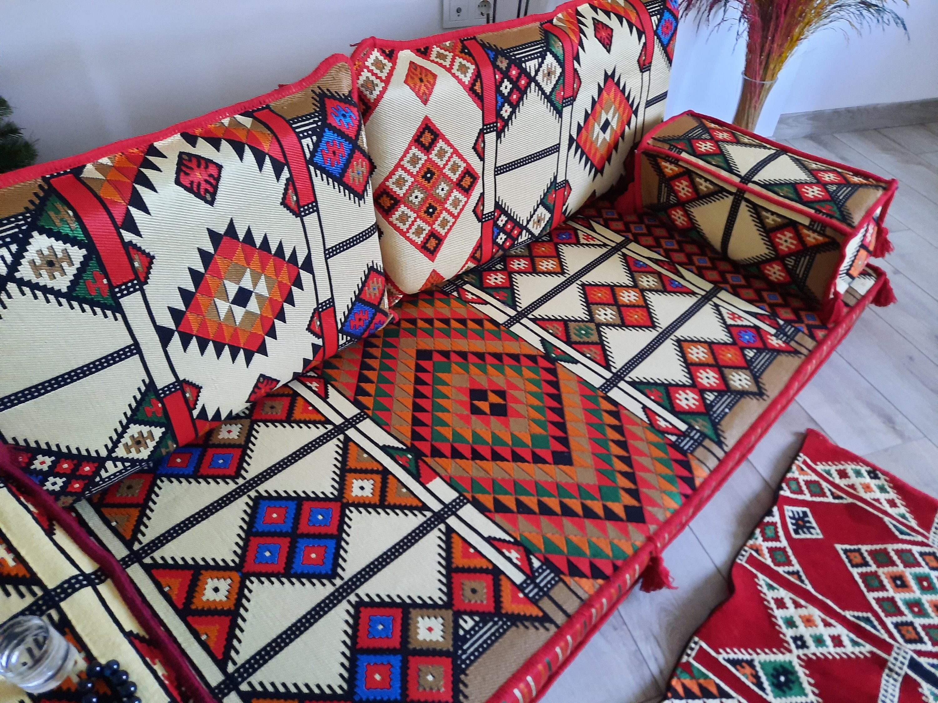 Boden-Sitzset arabische Majlis arabische Jalsa Boho-Design | Etsy