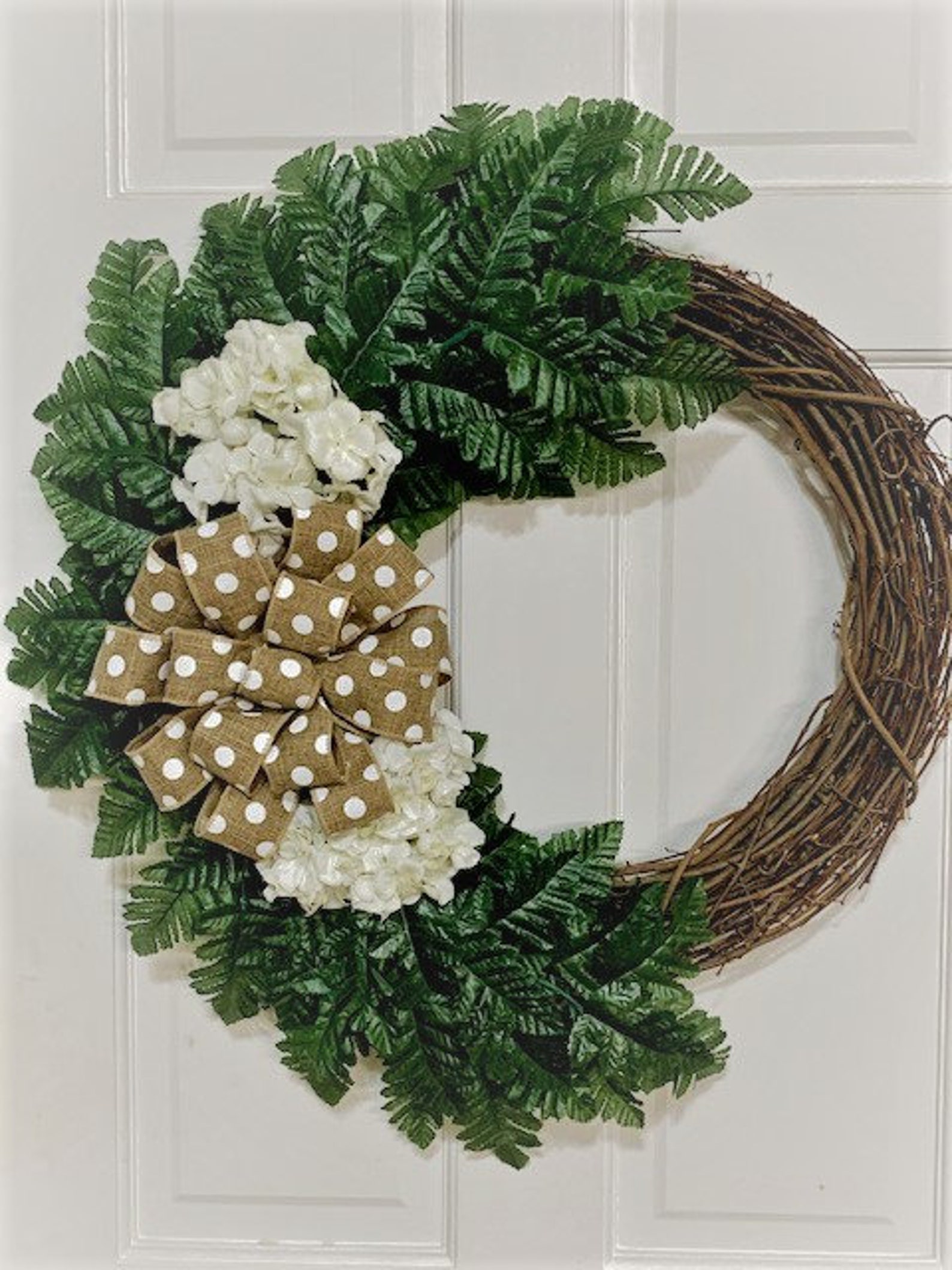 Every Day Wreath Grapevine Wreath Greenery Plain Wreath Etsy