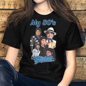 Michael Jackson Bad Era 80s Unisex t-shirt