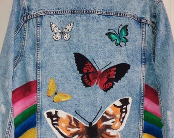 Completely Personalized Hand-Painted Jacket (Made to Order)