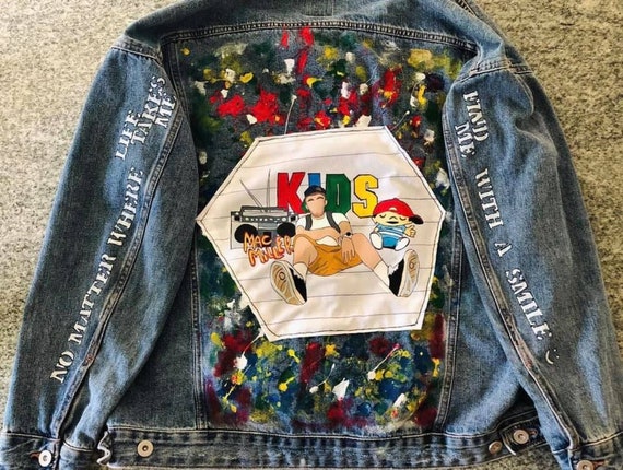 Hand-painted Album Cover Jacket (customized/made to Order