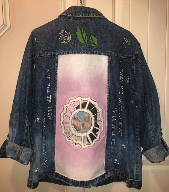 Hand-painted Album Cover Jacket (customized/made to Order) - Etsy