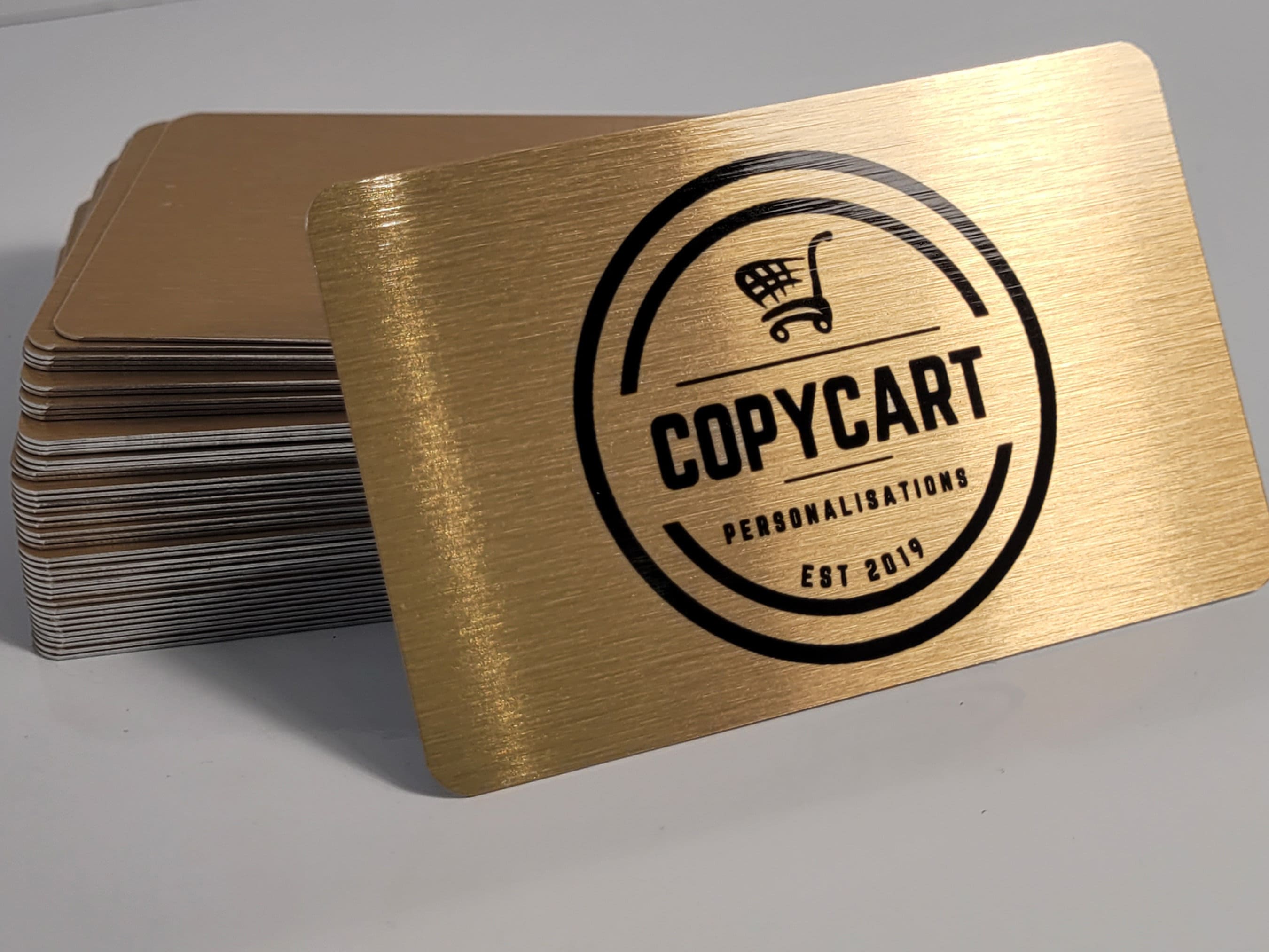Stunning Anodized Aluminium Business Cards for Decor and Souvenirs 
