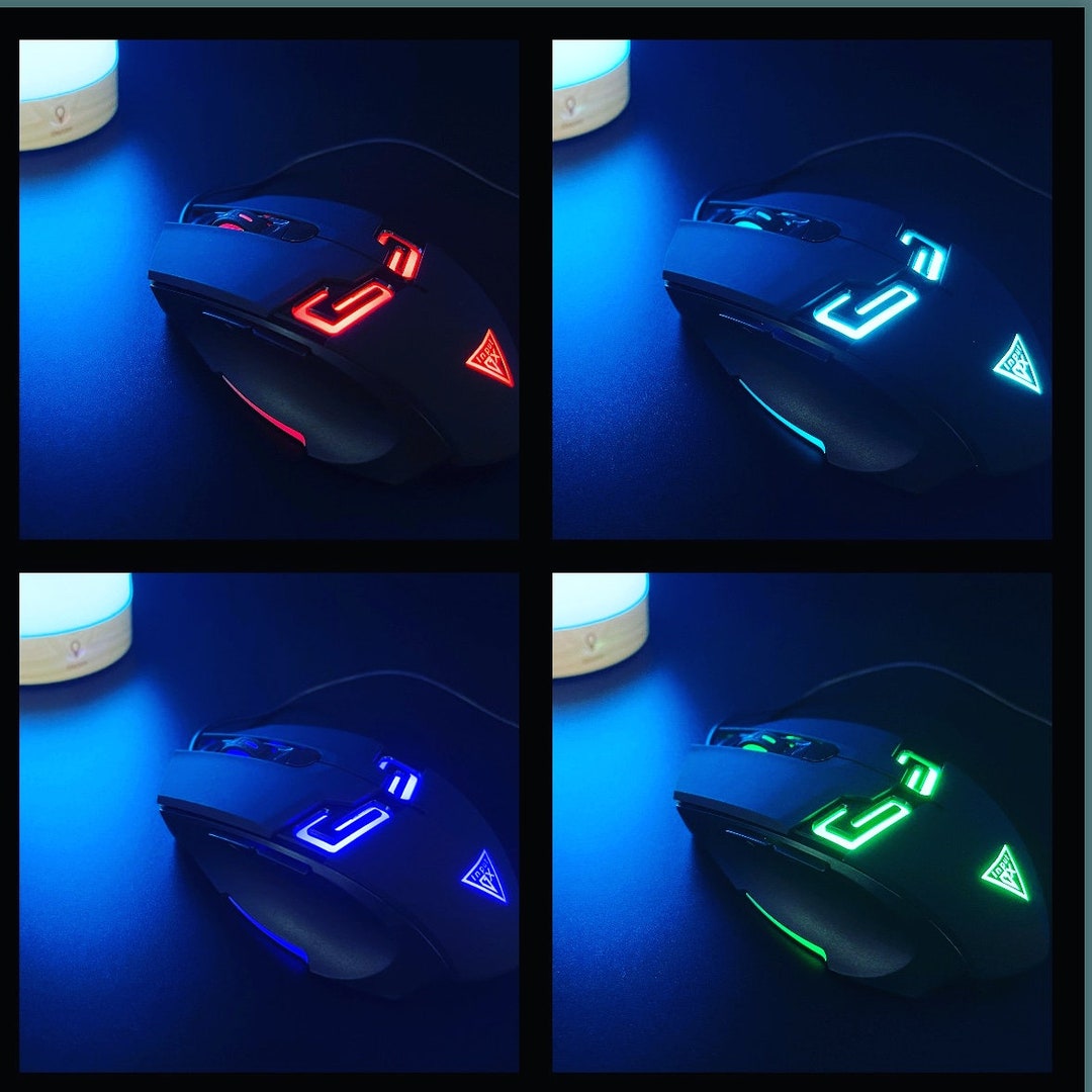 Gaming Usb 6D Backlight Gaming Mouse LED7 Colors Breath for Etsy