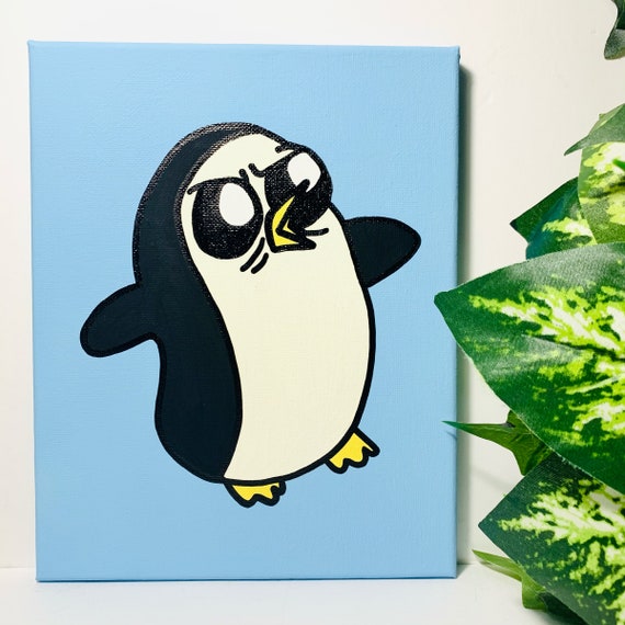 Adventure Time Gunther Penguin Ice Kings Penguin Pet Friend Etsy Israel