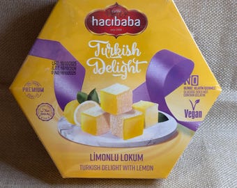 Delicias turcas con sabor a limón Hacibaba 250 g