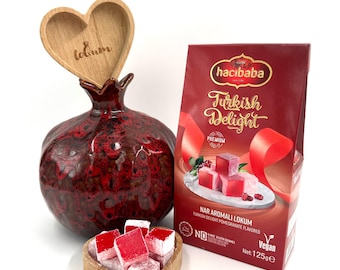 Delicias turcas con sabor a granada Hacibaba 125 g