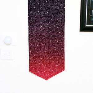 Galaxy Purple Pink Ombre Pin Banner | Extra Long Pin Banner | Enamel Pin Display Banner | Pin Organizer | Space Pin Banner