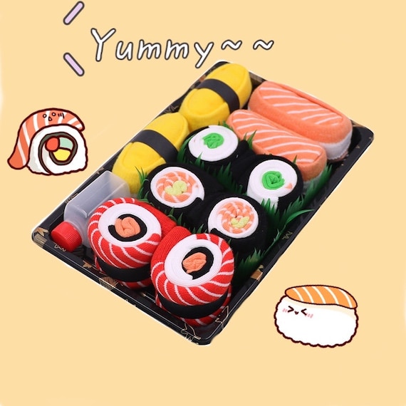 Scatola di calzini sushi, calzini divertenti, calzini fantastici, calzini  colorati, scatola regalo di calzini creativi, calzini umoristici, calzini  fantasia, calzini pazzi, unisex -  Italia