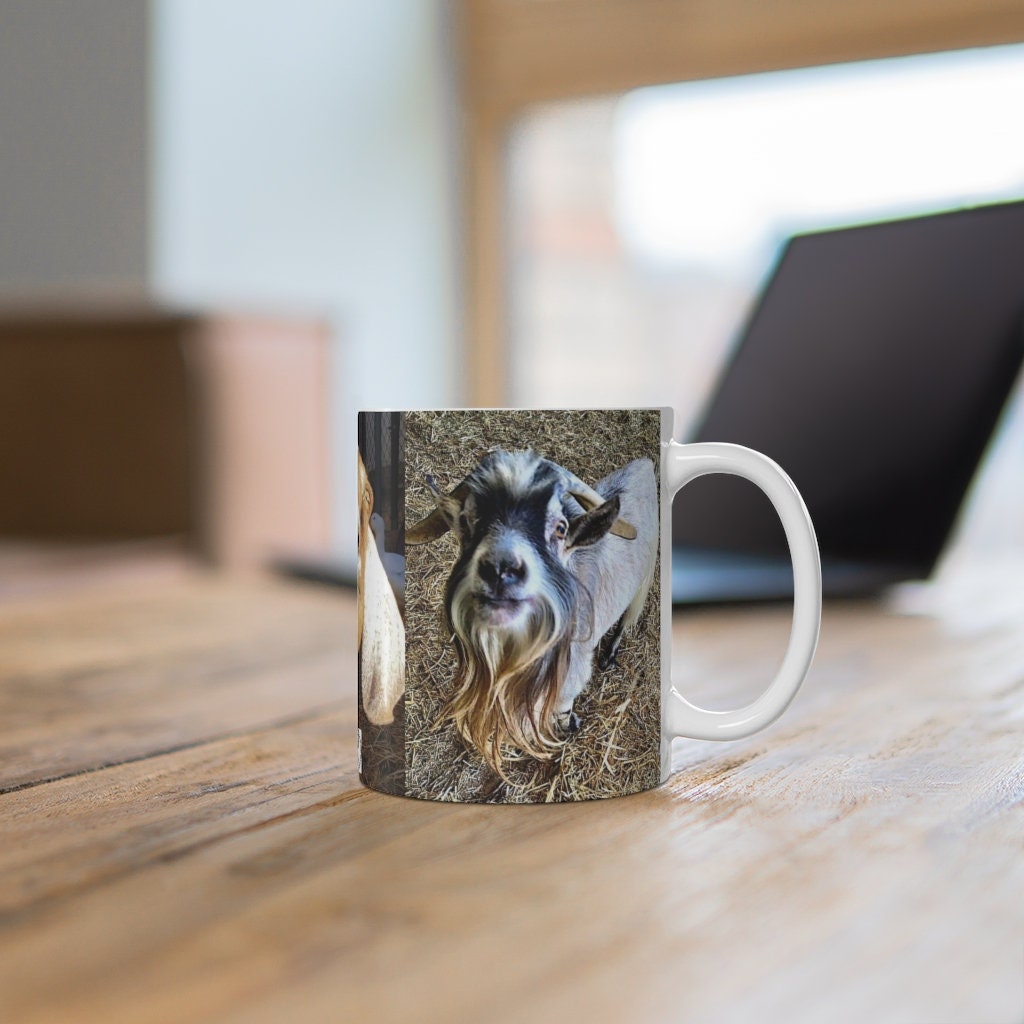 Goat Mug 11oz Etsy