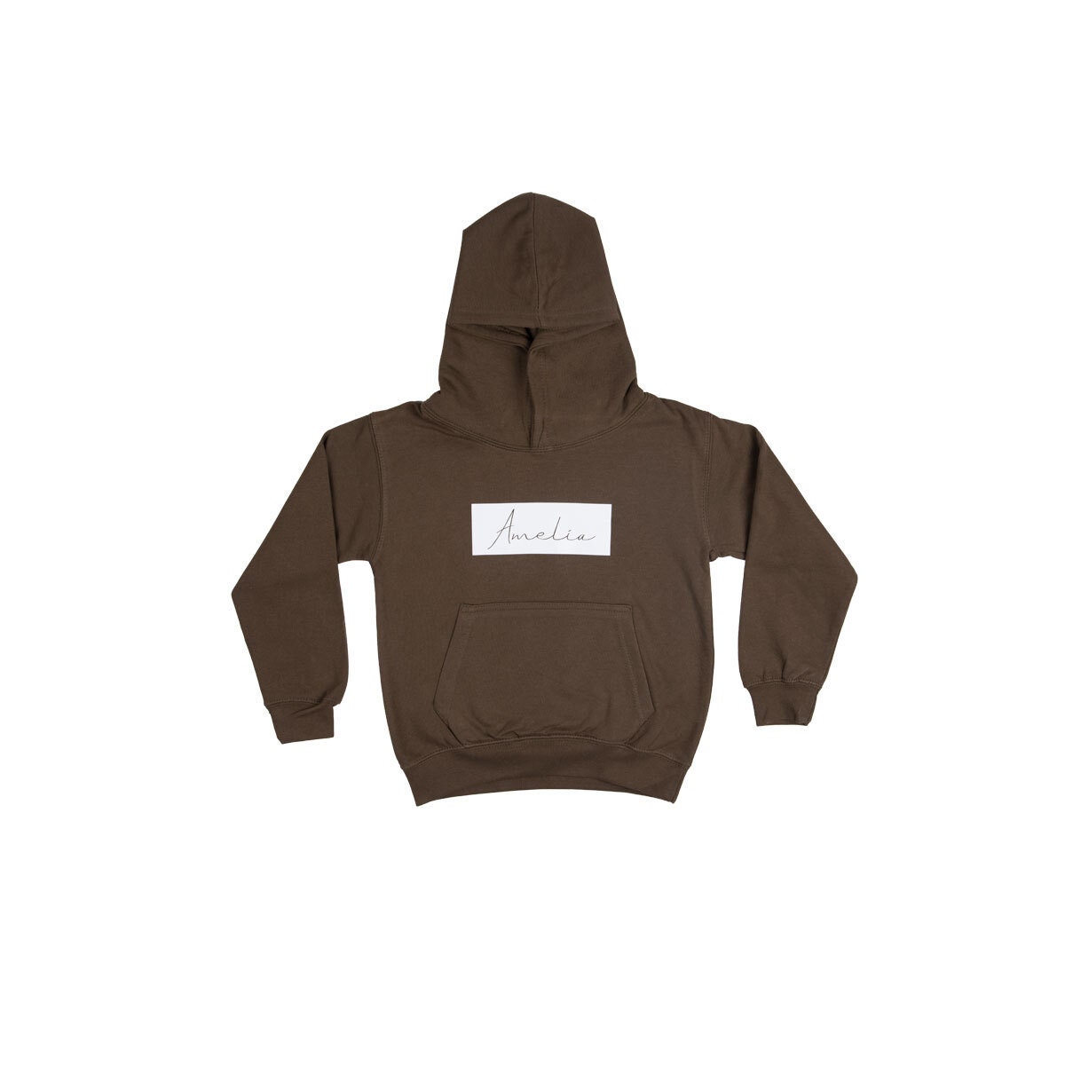 Personalized Kids Hoodie 'Box' with Personal Name Etsy