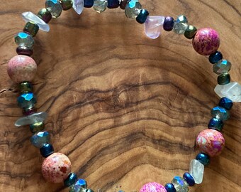 Wholesale Rainbow Sea Sediment Jasper & Pyrite Round Pendant Bead DIY Jewelry Wholesale Rainbow Sea Sediment Jasper & Pyrite Round Pendant Bead DIY Jewelry