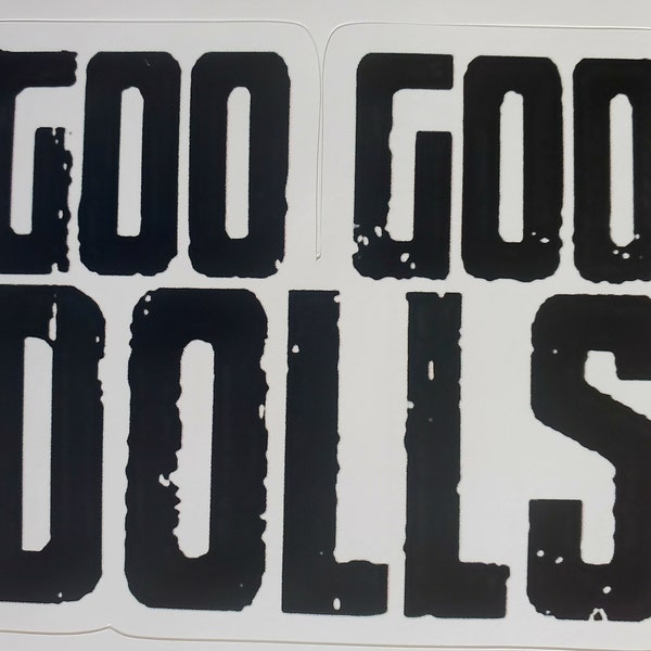 Goo Goo Dolls Vinyl Sticker