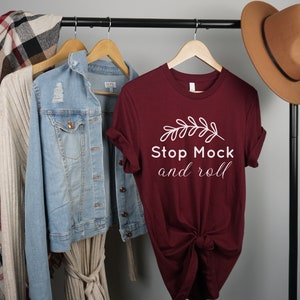 Bella Canvas 3001 Mockup, Bella Canvas Maroon Shirt Mockup, T-shirt Mockup, Model Mock up, Bella Canvas Maroon, 3001 Summer Mockup Maroon