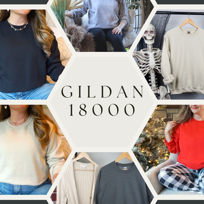 Whole Shop Mockup Bundle, Entire Shop Mock Up Bundle, Bella Canvas Bundle, Gildan 18000 Bundle, Comfort Colors Mockup, Size Chart Bundle image 6