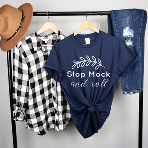 Gildan 64000 Mockup Navy, Navy Gildan 64000 Model Mock up, Navy 64000 T-Shirt Mock, Softstyle Mock Ups Navy Gildan Mocks, Gildan Mockups