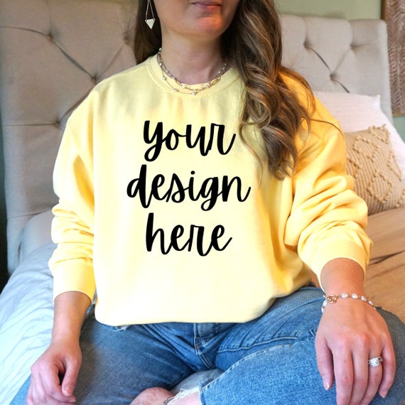 Comfort colors butter sweatshirt deals