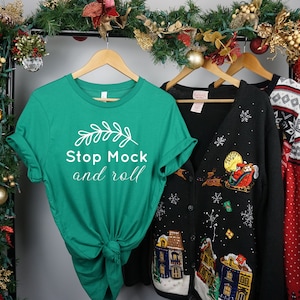 Bella Canvas 3001 Kelly Mockup, Christmas Mockup, Winter 3001 Mockup, Bella Canvas 3001 flat lay Mockup, Bella 3001 Kelly Hanging Mock up