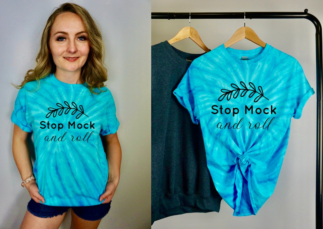 Turquoise Tie-dye Cyclone Mockup Bundle, Turquoise 5000 Tie Dye Mock Up ...