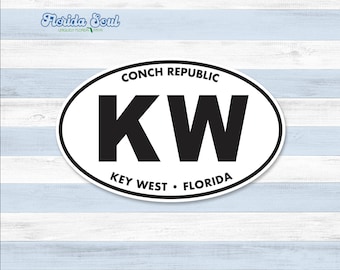 Key West Sticker - 5"