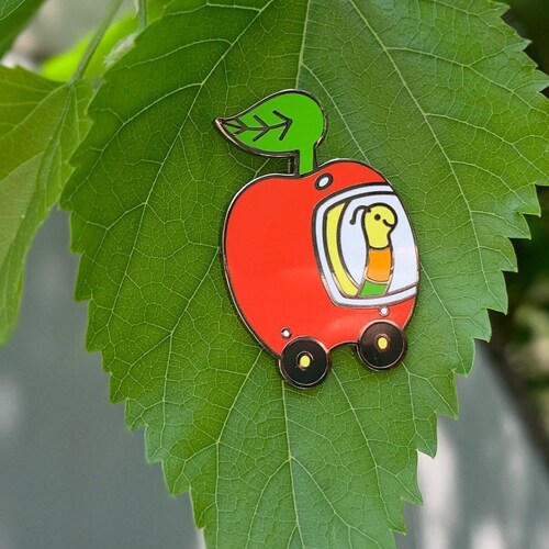 Richard Scarry Busytown Lowly Worm Apple Car Clear Vinyl Etsy