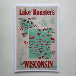 Lake Michigan Monster - Etsy