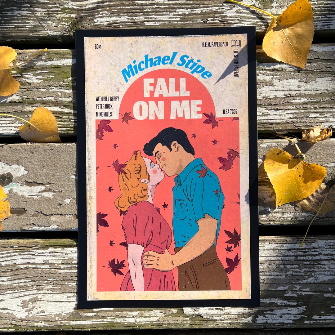 REM Fall on Me Trade Paperback Poster Etsy