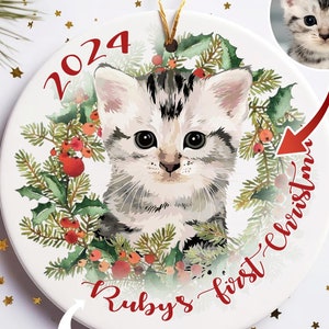 Kitten's first christmas hotsell