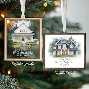 Custom New Home Ornaments