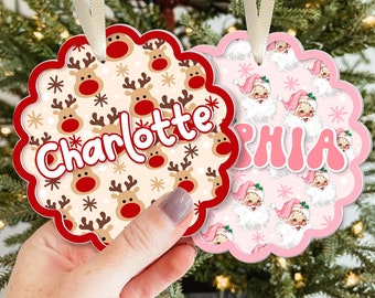 Personalized Kids Christmas Ornament, Custom Kids Name Christmas Ornament 2026, Ornament For Kid, New Baby Xmas Gift, Kids Christmas Gift