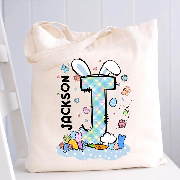 Personalised Name Easter Bag - Boys main image 1