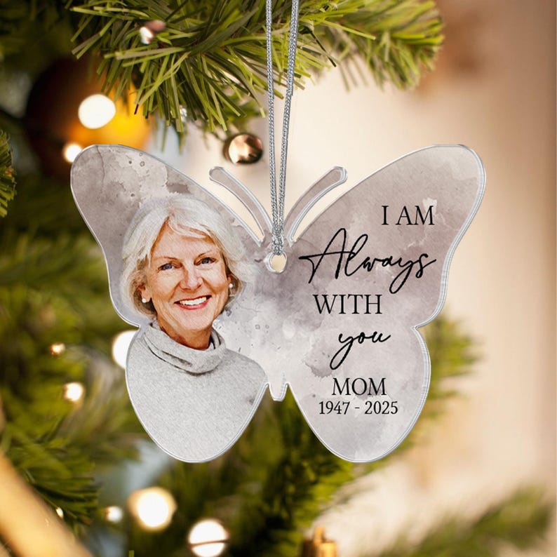 Personalized Memorial Photo Car Visor Clip: Loss of Dad Keepsake image 5
