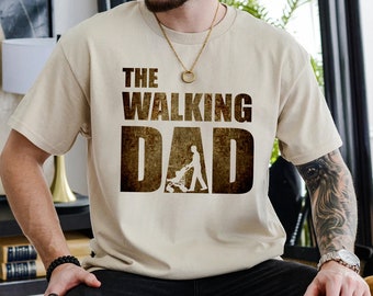 Vatertagsgeschenke, The Walking Dad T-Shirt, Vatertagsshirt, lustiges Geschenk für Papa, Papa-Geburtstagsgeschenke, lustiges Geschenk für Ehemann, Geschenk für Papa