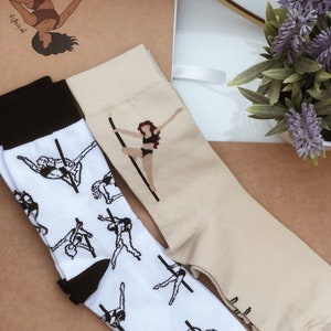 Pole Dance Socks 2PACK