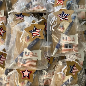 Small Veterans Gift Bag, Veterans Gift, Veterans Day Gift, Thank You Veteran Gift, Patriotic Gift, Magnets, Veterans Magnet, Veteran Cards image 10