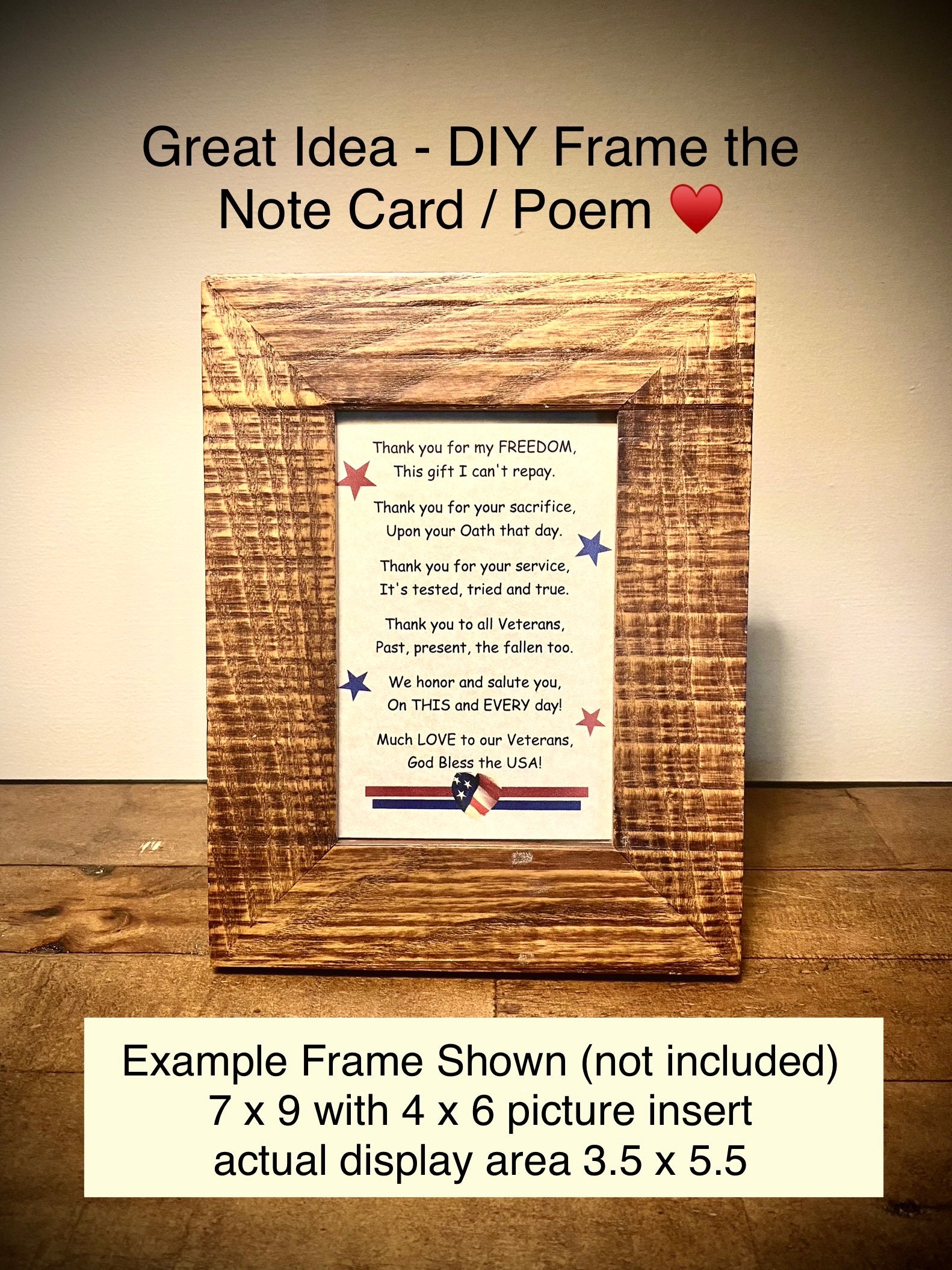 Veterans thank You Gift Gifts Under 10 Veterans Gift - Etsy